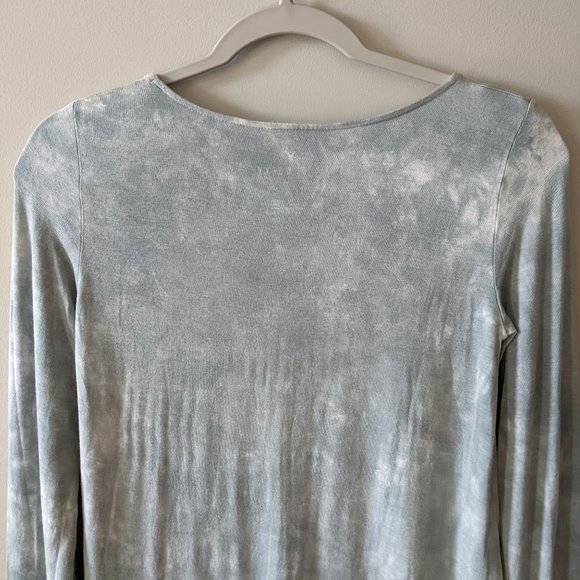 NWT American Eagle Soft & Sexy Tie Dye Flare Sleeve Top - Picture 3 of 6